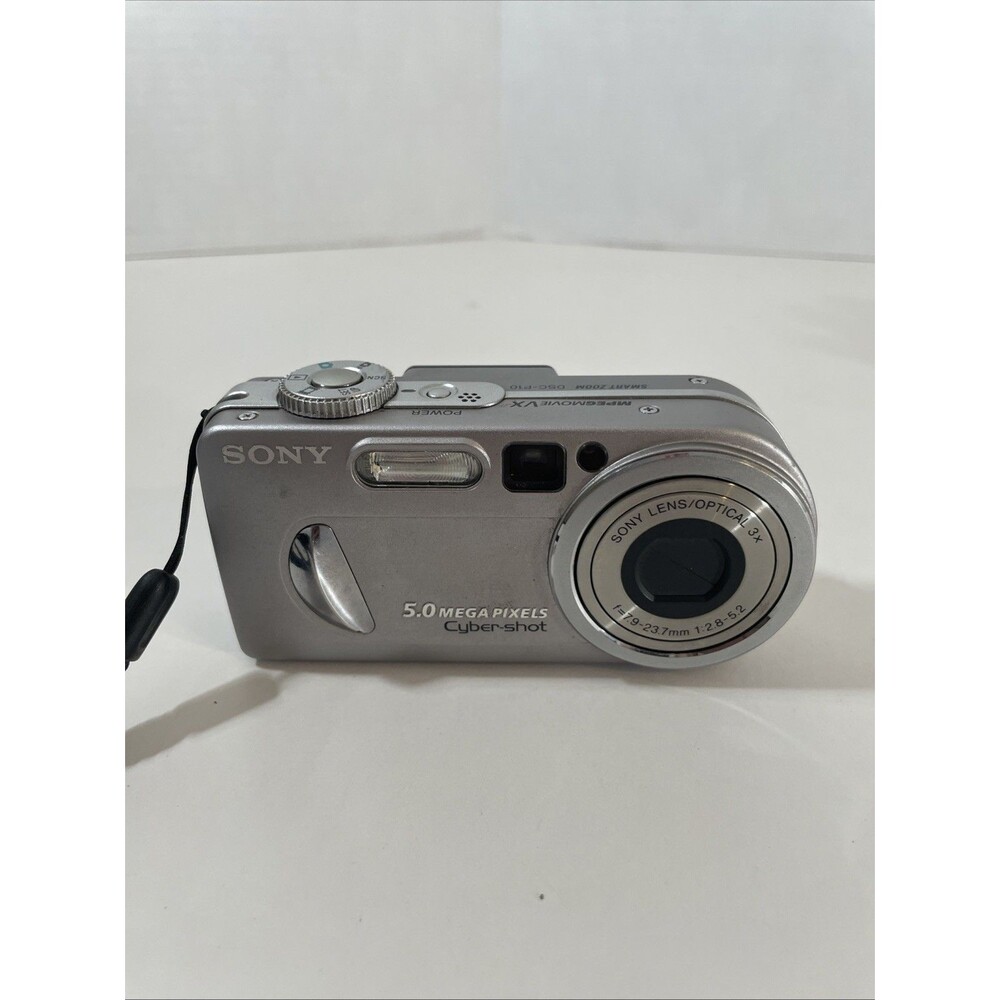 Sony Cyber-shot DSC-P10 5MP Digital Camera Parts Repair + 256MB Memory Stick
